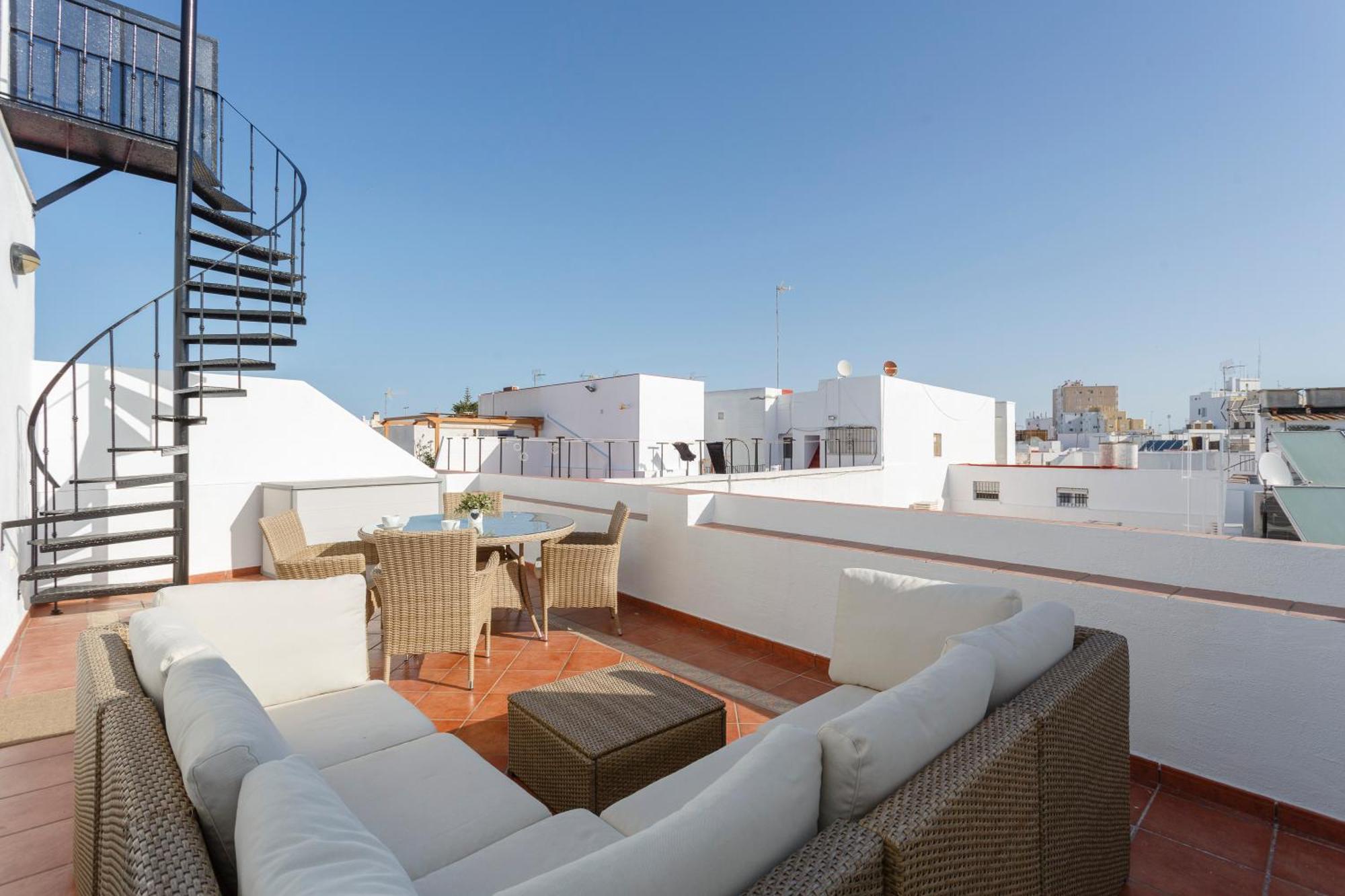 El Atico De Los Ingleses By Cadiz4Rentals (Adults Only) Eksteriør bilde